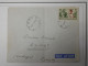 AR25 AEF  BELLE LETTRE  1958  PETIT BUREAU KEMBE A EYMET  FRANCE+++AFFRANC. PLAISANT++ - Lettres & Documents