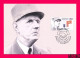 KYRGYZSTAN 2022-2023 Famous People France Military Political Figure General Charles Gaulle 1890-1970 Flags Maxicard Card - Kirgisistan