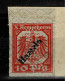 1917 HAMELN DEUTSCHES REICH X ARMEEKORPS 10 PFG NOTGELD PERFIN PERFORE PERFORIERT BILLETS BANKNOTE BILLET - Andere & Zonder Classificatie