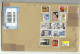 IRLAND IRELAND 2023 Self-made Registered Cover To Estonia With Many Nice Stamps - Brieven En Documenten