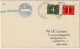 PAYS-BAS / THE NETHERLANDS - 1956 Mi.468YxA & Mi.471YxA Cancelled NEW YORK / PAQUEBOT On Cover From SS NIEUW AMSTERDAM - Storia Postale