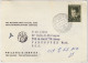 PAYS-BAS / THE NETHERLANDS - 1957 Mi.686 On Special PTT Philatelic Advertising Card To The US - Cartas & Documentos