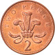 Monnaie, Grande-Bretagne, Elizabeth II, 2 Pence, 2001, TTB+, Copper Plated - 2 Pence & 2 New Pence