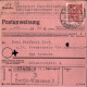 ! 1954 Postanweisung Stempel Berlin Wannsee Nach Bad Pyrmont - Briefe U. Dokumente