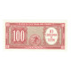 Billet, Chili, 10 Centesimos On 100 Pesos, KM:127a, NEUF - Chili