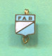 Boxing Box Boxe Pugilato - FAB Argentina  Federation Association, Vintage Pin  Badge  Abzeichen, Enamel - Boxing