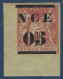 Nouvelle Caledonie N°3** 05c Sur 40c Rouge Coin De Feuille Fraicheur Postale SUPERBE - Unused Stamps