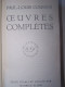 LA LITTERATURE. LA PLEIADE. PAUL-LOUIS COURIER. OEUVRES COMPLETES. - La Pleiade