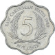 Monnaie, Etats Des Caraibes Orientales, 5 Cents, 1989 - Oost-Caribische Staten