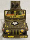 Jeep U.S. Army 25901 Made In Japan - Giocattolo Latta Batteria - Vintage - Autres & Non Classés