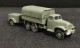 Delcampe - Modellino Camion Militare Con Carrello In Metallo - Other & Unclassified