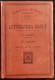 Letteraura Greca - V. Inama - Manuali Hoepli - 1907 - Manuali Per Collezionisti