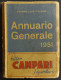 Annuario Generale 1951 - Touring Club Italiano - Turismo, Viaggi