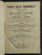 Tavole Delle Coordinate Per Tracciamento Curve Circolari - C. Francesco - Ed. G. Omedei - 1873 - Libri Antichi