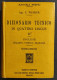 Dizionario Tecnico In Quattro Lingue IV - E. Webber - Ed. Hoepli - 1917 - Manuales Para Coleccionistas