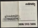 Libretto Istruzioni Marklin HO - 3096/3112/3696 - Modellismo Ferroviario - Non Classés
