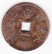 Indochine Française. Sapèque 1899 A Paris. Bronze, Lec# 15 - Französisch-Indochina