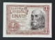 SC / UNC España Billete 1 PESETAS 1953 Serie E - 1-2 Peseten