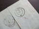 Delcampe - Schweiz 27.5.1848 Stempel K2 Morges K2 Vaud Ferney Taxvermerk Stempel 2 Nach Marseille Rücks. K2 Coppet - 1843-1852 Federale & Kantonnale Postzegels