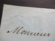 Delcampe - Schweiz 27.5.1848 Stempel K2 Morges K2 Vaud Ferney Taxvermerk Stempel 2 Nach Marseille Rücks. K2 Coppet - 1843-1852 Kantonalmarken Und Bundesmarken