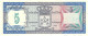 Netherlands Antilles 5 Gulden 1984 Unc Pn 15b - Antille Olandesi (...-1986)