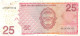 Netherlands Antilles 25 Gulden 2011 Xf Pn 29f Serienumber 4150351512 - Antillas Neerlandesas (...-1986)