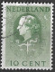 Plaatfout Verticale Groene Vlek Rechtonder In 1951 C.I.D.J. NVPH 10 Cent Groen NVPH D 34 PM 2 - Service