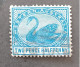 WESTERN AUSTRALIA 1899 SWAN CAT GIBBONS N 114 WMK CROWN CA - Gebraucht
