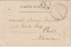 Deux Timbres 5 Paras Turc Yvert TR106 Année 1905 Sur Carte Postale CONSTANTINOPLE Vers PARIS - 1837-1914 Esmirna