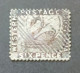 WESTERN AUSTRALIA 1865 SWAN CAT GIBBONS N 59 WMK CROWN CC PERF 14 - Used Stamps