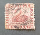 WESTERN AUSTRALIA 1888 SWAN CAT GIBBONS N 95 WMK CROWN CA ERROR PERF 13 NOT PERF 14 - Oblitérés