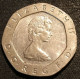 GRANDE BRETAGNE - 20 PENCE 1983 - KM 931 - Elizabeth II - 2e Effigie - 20 Pence