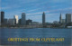 Postcard USA Ohio Cleveland Shoreline View 1987 - Cleveland