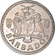 Monnaie, Barbade, 25 Cents, 1975, Franklin Mint, Proof, FDC, Cupro-nickel, KM:13 - Barbados (Barbuda)