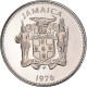 Monnaie, Jamaïque, Elizabeth II, 5 Cents, 1976, Franklin Mint, USA, Proof, FDC - Jamaica