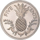 Monnaie, Bahamas, Elizabeth II, 5 Cents, 1975, Franklin Mint, U.S.A., Proof - Bahamas