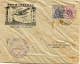 HONG KONG LETTRE " FIRST AIR MAIL CHINA TO U.S.A. " DEPART HONG KONG 28 AP 37 POUR LES PHILIPPINES - Briefe U. Dokumente