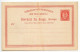 Norway 1890's Mint 10o. Post Horn Postal Card - Ganzsachen