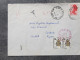 1985 Lettre Taxé 4 Frs Oblitération Rouge - 1960-.... Used