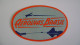 BRAZIL / BRASIL - LABEL OF THE AEROVIAS BRASIL AIRLINE COMPANY IN THE STATE - Pubblicità