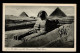 CPA EGY- LE SPHINX ET LES PYRAMIDES DE GISEH - Sphinx