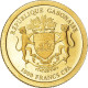 Monnaie, Gabon, Jean Paul II, 1000 Francs CFA, 2014, Paris, BE, FDC, Or - Gabón