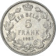 Monnaie, Belgique, 5 Francs, 5 Frank, 1933 - 5 Frank & 1 Belga