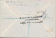 1947. POLSKA. 25 Zl. Douglas DC 3 LOTNICZA On Small Registered Controled Cover To England Can... (Michel 432) - JF438553 - Gouvernement De Londres (exil)