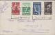 1948. POLSKA. Complete Set Occupations With 4 Stamps On Cover To Holland With Special Can... (Michel 472-475) - JF438556 - Government In Exile In London