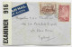 CANADA 20C+10C LETTRE COVER MANQUE UN RABAT NLERAWA 1942 TO ENGLAND CENSOR - Cartas & Documentos