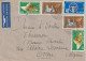 SUISSE - 1955 - ENVELOPPE Par AVION De JUSSY (GENEVE) => ORAN (ALGERIE) ! - Cartas & Documentos