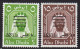 ABU DHABI - Emir, Palmiers - Tb. Surchargés - 1966 - MNH - Abu Dhabi