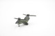 Vintage GALOOB Micro Machines Road Champs USA  Marines Helicopter ET - 1987 - VGC ( Mini Toy Cars ) - Matchbox