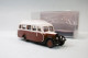 Norev - AUTOCAR CITROEN U23 1947 Marron Et Crème Neuf HO 1/87 - Véhicules Routiers